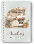 Personalised Recipe Notebook Countr