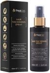 ThickTails Hair Thickening Spray | Get Thicker Hair in Seconds. Hair Thicken Tonic Products for Women. With Caffeine, Keratin for Root Growth. Volumizer Texturizing Styling Hairspray for Volume