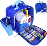 Detachable Bag Compatible with Little Tikes Story Dream Machine Books Starter Set，Kids Toys Storage Case for Little Tikes Storybook, Audio Play, Character ,with Handle and Shoulder Strap (deepblue)