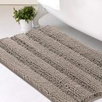 Smarcute Chenille Bath Mat Non Slip