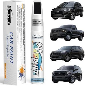 FIXEZPRO Agate Black Metallic(UM) Touch Up Paint for Ford, Car Paint Scratch Repair Remover Pen Color Exact Match, Quick and Easy Fix Automotive Chips and Nicks Scuff
