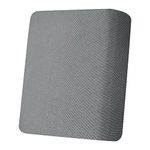 CHELZEN Stretch Sofa Seat Cushion Cover, Fitted Sofa Cushion Slipcovers, Couch Cushion Covers, Replacement for Individual Cushion Furniture Protector (1 Seater, Light Gray)