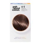 Josh Wood Permanent Colour 6.5 (Lighter Brown) Celebrity-approved ammonia-free - Leaves hair super shiny and hydrated with 100% grey coverage - Natural-looking and Vegan