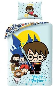 Parure de lit pour bébé Harry Potter HP-8051SBL 100 x 135 cm 40 x 60 cm