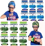 Wishery Accessories for Nerf Party Supplies, Nerf Party Favors - 12 Sets. Kids Bulk Pack for Boys Birthday, War. Darts, Glasses, Masks, Wristbands