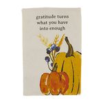 Mud Pie Flour Sack Towel, Gratitude