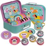 Jewelkeeper Toddler Toys Tea Set fo