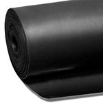 Smooth Rubber Floor Matting Roll | 3mm Thick SBR | 1.5m Wide | 1m Long | 1.5 SQM