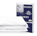 IMFAA 100% Waterproof Bunk Mattress Protector - Extra Deep 40 Cm Stretch Skirt – Bunk (76x190) Cm Terry Towel Mattress Topper – Anti Allergy and Breathable Fitted Mattress Cover. (Bunk(76x190+40) Cm)