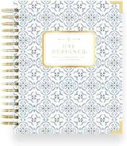 Day Designer 2025-2026 Weekly Planner – Premium Planner for Stylish Organization. Combines Monthly Calendar, Hourly Schedule, To-Do List, Gratitude, Goal Setting, Inspirational Quotes, Stickers &