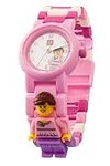 LEGO Classic 8020820 Pink Kids Minifigure Link Buildable Watch | Pink/Purple |Plastic | 27.5mm case Diameter| Analogue Quartz | boy Girl | Official