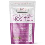 Myo & D Chiro Inositol - Clinically Proven - PCOS Support - 6X More D Chiro Inositol for Enhanced Benefits - 120 Capsules - Vegan - No Additives (120 Capsule Pouch)