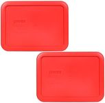 Pyrex 7210-PC 3-Cup Red Plastic Foo