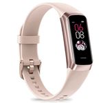 Fitness Tracker with 24/7 Heart Rate, Blood Pressure, Sleep Monitor, Step Counter with 1.1" AMOLED Color Screen, Waterproof Activity Tracking, Health Calorie Smart Watches for Women Men