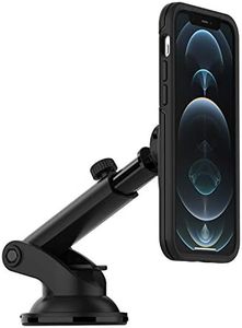 Otterbox Wireless Car Dashboard and Windshield Mount for Mag Safe, Strong Magnetic Alignment and Attachment, Black