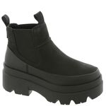 UGG Women's Brisbane Chelsea Boot, Black Leather, 9