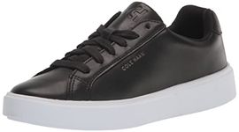 Cole Haan Women's Grandcrosscourt Daily Sneaker, Black/White, 8-B US