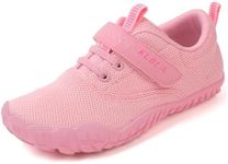 KUBUA Boys Girls Sneakers Kids Bare