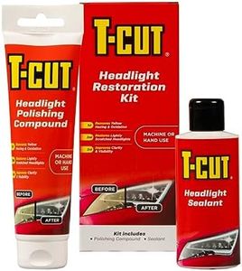 T-Cut THK001T-Cut Headlight Restoration Kit,7.5 x 5.9 x 18 centimetres