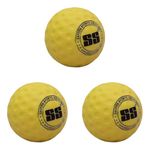 SS Cr.Balls0055 Big Dot Ball for Bowling Machine (Pack of 3)