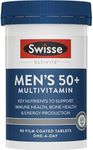 Swisse Ultivite Men's 50+ Multivitamin, 60 Tablets