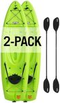 Lifetime Volt 85 Sit-On-Top Kayak - 2 Pack (Paddles Included)