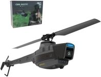 Goekhyrani Remote Control Helicopter Model, 2.4G RC 4CH Aerial Vehicle Reconnaissance Military Aircraft Helicopter Model, Birthday Xmas Gift for Beginners-RTF Version