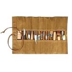 TOURBON Waxed Canvas Roll up Pouch 15 Pockets Hand Tools Organizer Portable Screwdriver Wrench Storage Bag