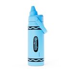 CamelBak Crayola Chug Stainless Steel Water Bottle Sky Blue, 16oz