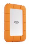 LaCie Rugged Mini SSD 500GB Solid State Drive - USB 3.2 Gen 2x2, speeds up to 2000MB/s, Compatible with PC, Mac, and iPad (STMF500400)