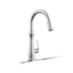 Kohler K-560-CP Bellera Pull-Down Kitchen Faucet, Chrome