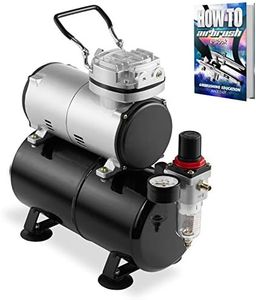 PointZero 1/5 HP Airbrush Compressor with Tank