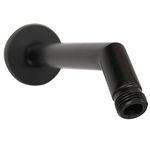 Speakman S-2540-MB Neo Shower Arm and Flange, Matte Black, 7"