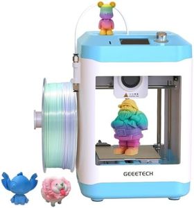 Mini 3D Printer for Kids and Beginners,Geeetech Mini 3D Printers- Auto Leveling, High Speed, Fully Open Source, Direct Drive Extruder, for Home and School, Print Area 3.94×4.33×3.94 inches