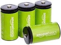 Amazon Basics 4-Pack Rechargeable C