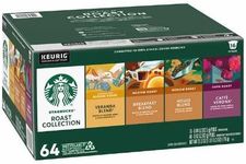 Starbucks Classic Roasts Variety Pack K-Cup Pod, 64-count