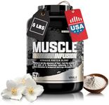 Nutrex Research Whey Protein Powder, Vanilla Muscle Infusion Whey Isolate w/EAA & Hi BCAA for Muscle Gain - 5 Pounds - Muscle Builder for Men & Women, Sports Nutrition, Delicious Taste & Texture