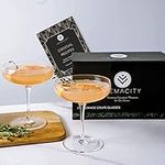 Elegant Coupe Cocktail Glasses Set 