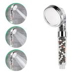 Shower Head High Pressure by StoneStream® Original Filter Shower Head for Hard Water with 3 Spray Settings — for All Shower Types