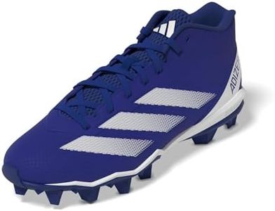 adidas Men's Adizero Impact.2 Molded American Football Sneaker, Team Royal Blue/White/Team Royal Blue, 11