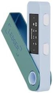 Ledger Nano S Plus (Pastel Green): The Perfect Entry-Level Hardware Wallet to securely Manage All Your Crypto and NFTs.