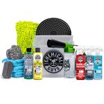 Chemical Guys 14-Piece Arsenal Builder Car Wash Kit with Foam Gun, Bucket and (5) 473 ml Car Care Cleaning Chemicals (Works w/Garden Hose)