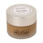 HUSH Gentle Tea Tree Deodorant Cream (20g) with shea butter, natural clays and vitamin E | All natural, no chemicals