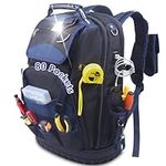 UMYLOV 80 Pockets Tool Backpack for