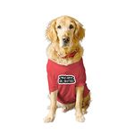 Ruse Basic Crew Neck Big Brother Printed Half Sleeves/Apparel/Clothes/T-Shirt Gift for Dogs.Colour-Poppy Red/Medium (Chubby Pugs, Beagle etc.)