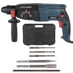 KROST 26mm Rotary Hammer Drill with 3 Modes, 800W, Copper Armature, SDS Plus Chuck :26 mm, 900 RPM, with Vibration Control