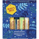 Burt's Bees Lip Balm Gift Set, Beeswax, Vanilla Bean, Cucumber Mint, Coconut & Pear, Lip Balm Multipack, 4x4.25g