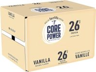 Core Power Protein Drink, Vanilla, 414mL Bottles, Pack of 12