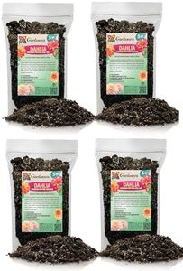 Gardenera PREMIUM Dahlia Potting Soil Mix - Ideal for Growing Vibrant and Healthy Dahlias - 20 QUART