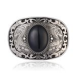 Btilasif Belt Buckles for Women Men Western Cowboy Vintage Turquoise Handmade Luminous Stone 3D Scorpion Belt Buckle, 4#, Medium